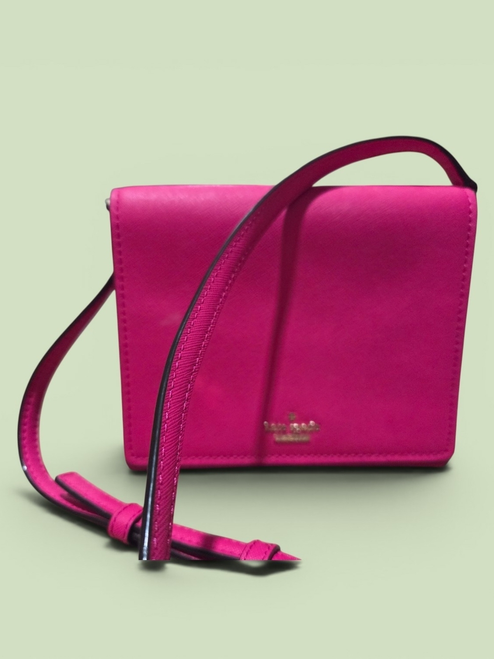 kate spade Hot Pink Leather Crossbody Bag